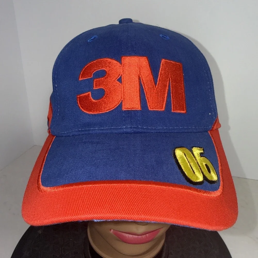 3M  Team Caliber Mens Hat NASCAR Roush Racing 06  ADJUSTABLE BLUE